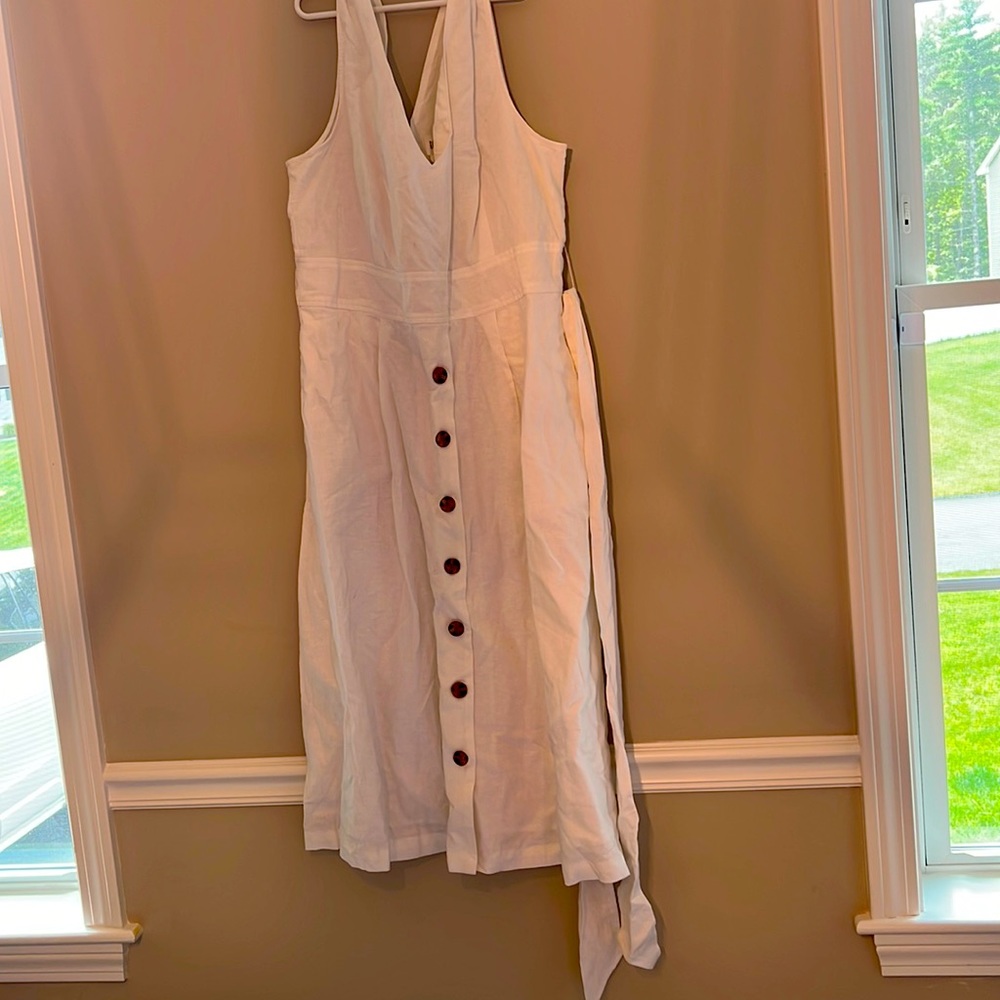 NWT - Gap white dress size 12